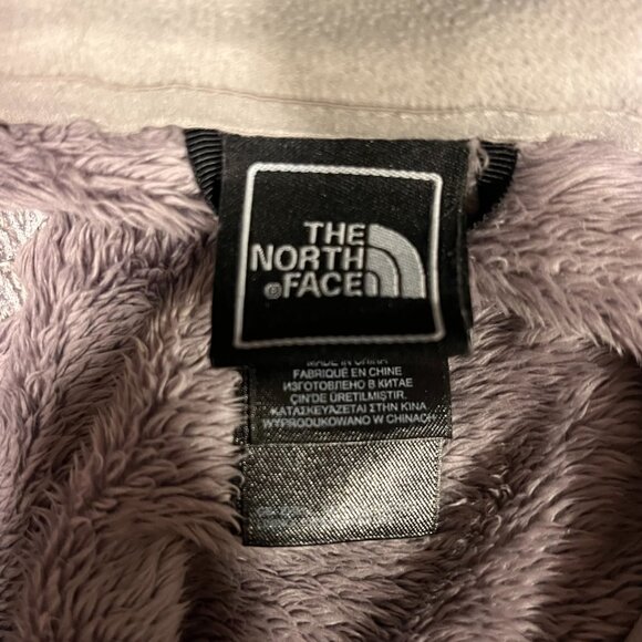 Women's The North Face Ladies Full Zip Osito Fleece Coat Jacket Grey Size Medium - Picture 5 of 9